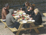 buiten eten